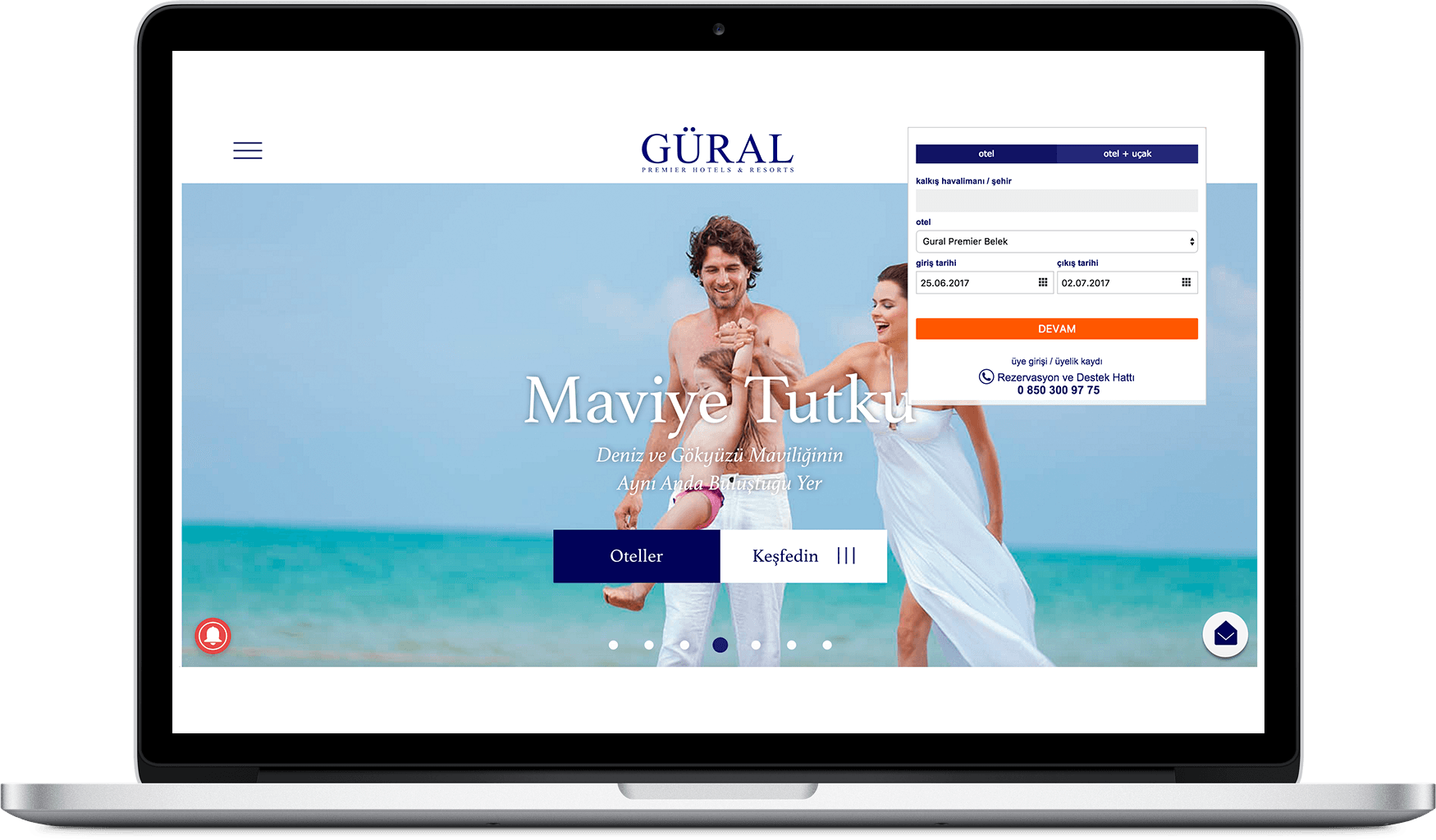 Güral Premier Mockup